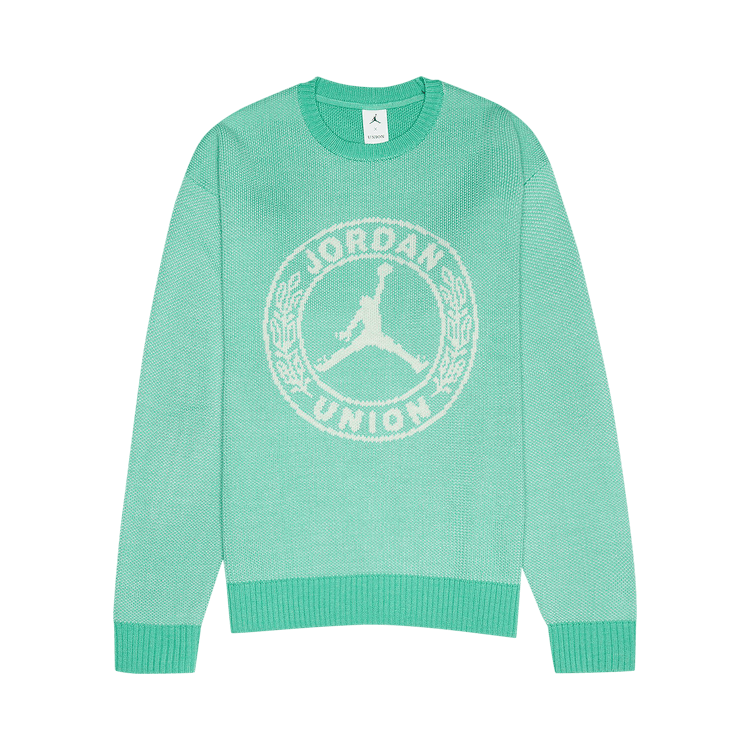 Air Jordan x Union Sweater "Kinetic Green/White"