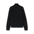 A-Cold-Wall* Merino Zip Up Knit Sweater "Black"