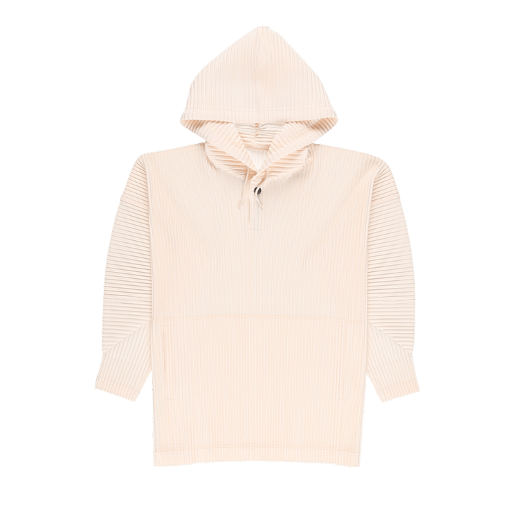 Homme Plissé Issey Miyake Monthly Color February Hoodie "Rose White"