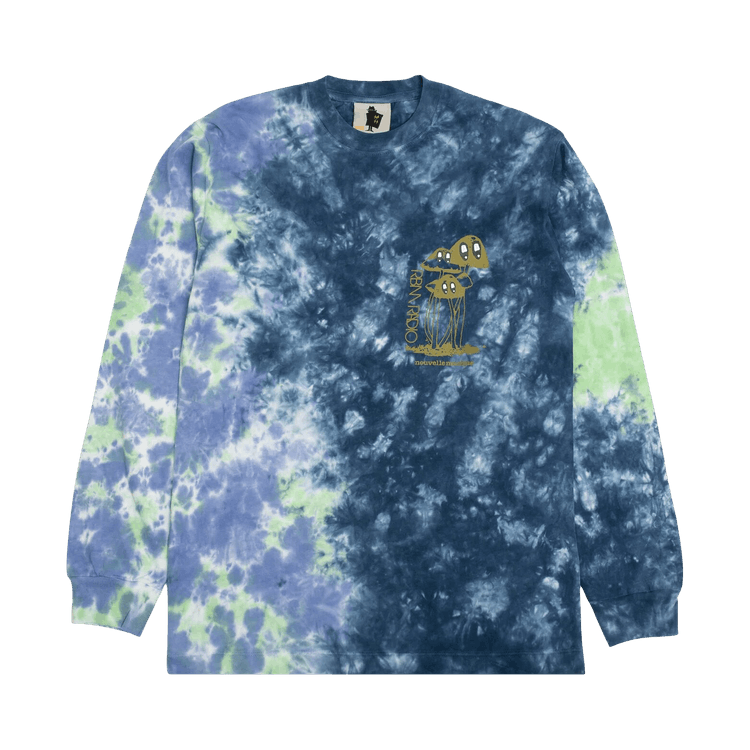 Real Bad Man Nouvelle Musique Long-Sleeve T-Shirt "Blue Corral"