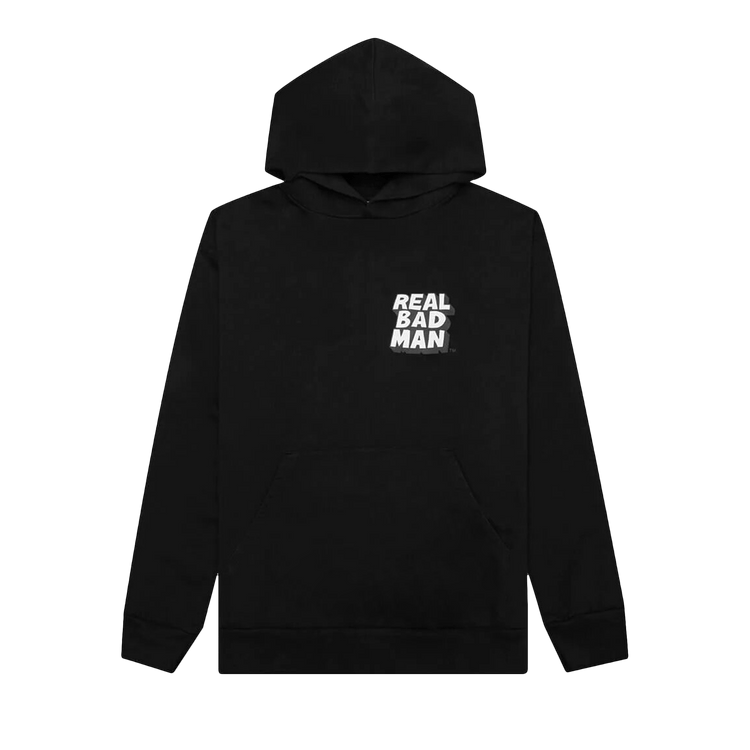Real Bad Man Classic Hood Fleece "Black"
