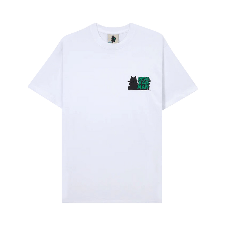 Real Bad Man Classic Watch T-Shirt "White"