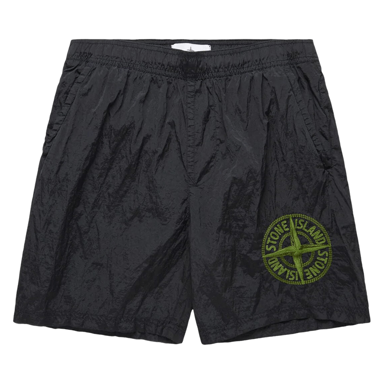 Stone Island Logo Shorts "Black"