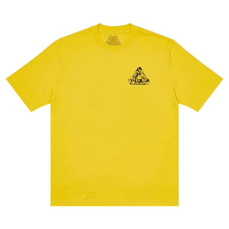 Palace Tri-Heads T-Shirt "Yellow"