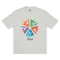 Palace Ich Bun T-Shirt "Grey Marl"