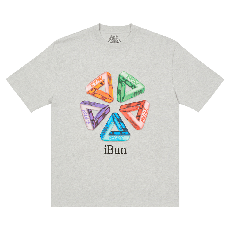 Palace Ich Bun T-Shirt "Grey Marl"