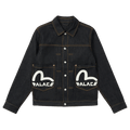 Palace x Evisu Classic Seagull Denim Jacket "Raw Indigo"