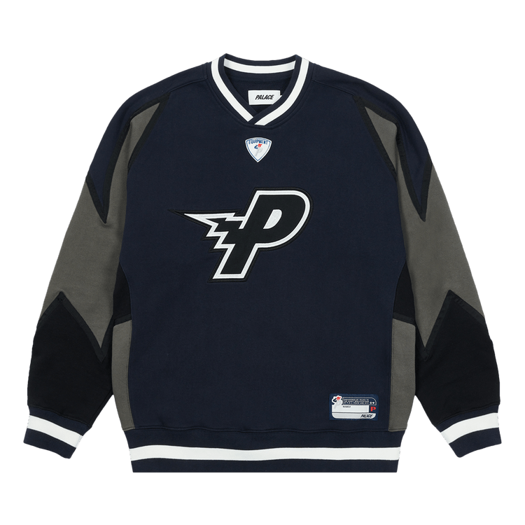Palace Bolt Crew "Grey/Black"