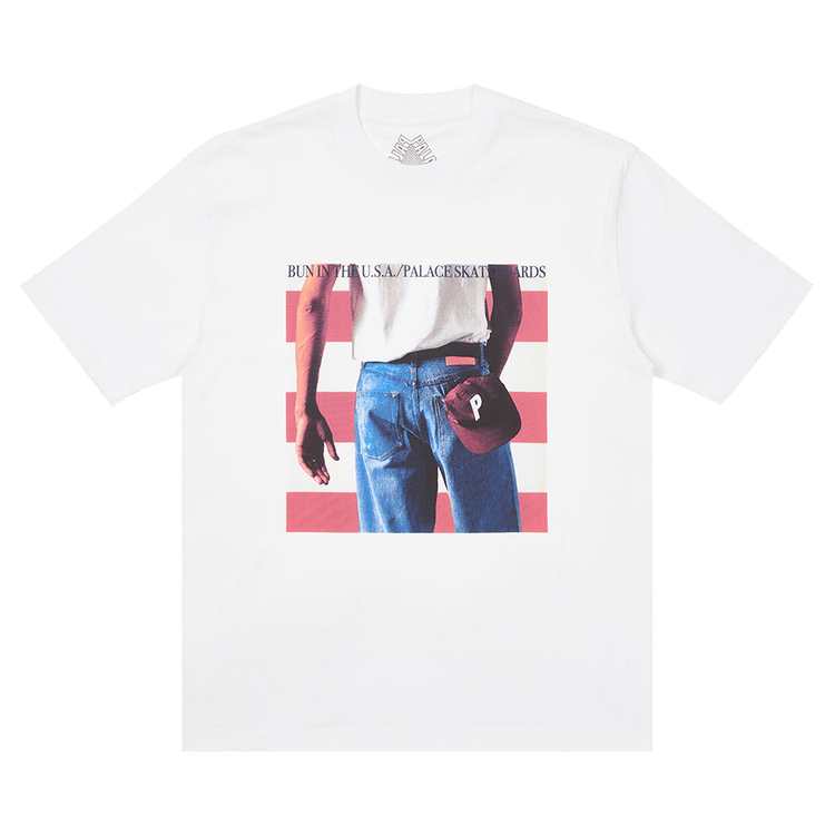 Palace Born To Bun T-Shirt "White"