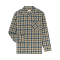 Aimé Leon Dore Patterned Leisure Shirt "Blue/Tan Plaid"