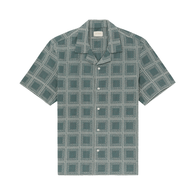 Aimé Leon Dore Tea Towel Leisure Shirt "Slate Green"