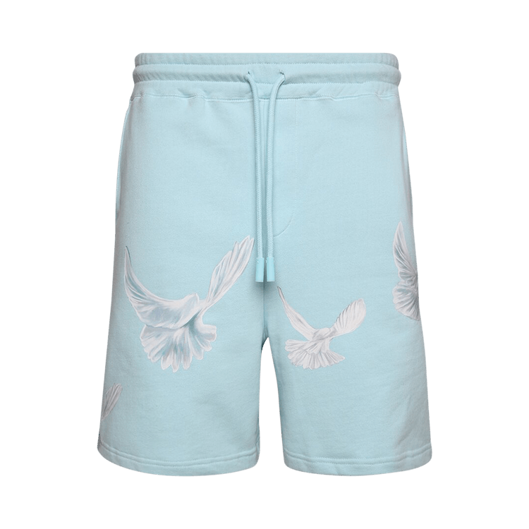 3.PARADIS Singing Doves Shorts "Sky Blue"