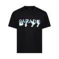3.PARADIS Logo T-Shirt "Black"