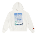 Heron Preston Censored Heron Hoodie "White/Light Blue"