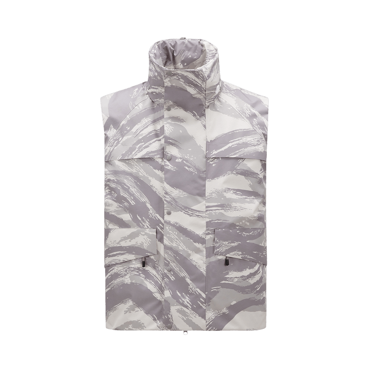 Moncler Genius Hyke Vanil Print Vest "Grey"
