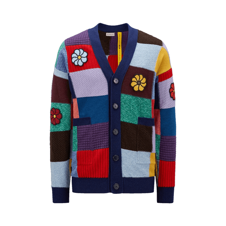 Moncler Genius x JW Anderson Women's Wool Cardigan 'Medium Blue'