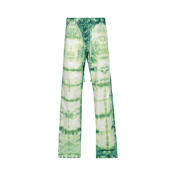 Nahmias Tie Dye Baggy Pants "Green Tie Dye"