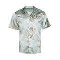 Nahmias Hawaiian Bowling Shirt "Ice Blue/Multicolor"