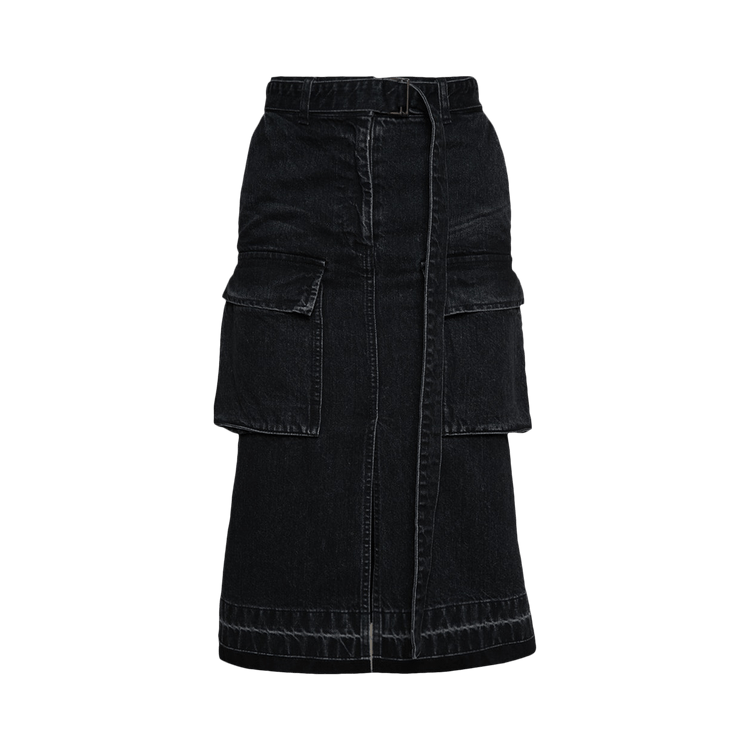 Sacai Denim Skirt "Black"