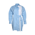 Sacai Poplin Dress "Light Blue"