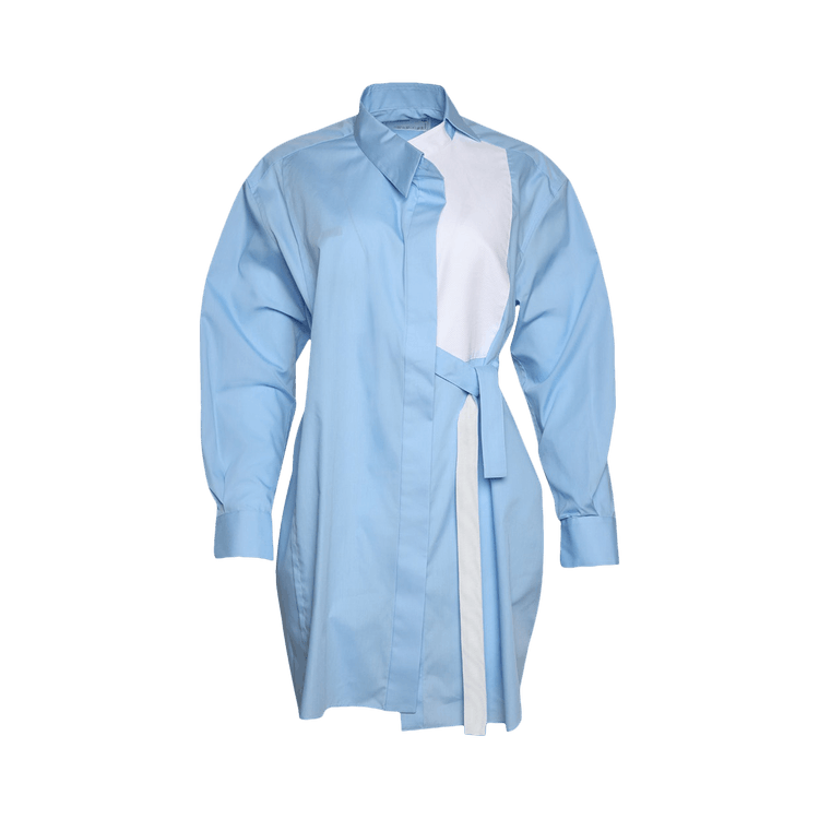 Sacai Poplin Dress "Light Blue"