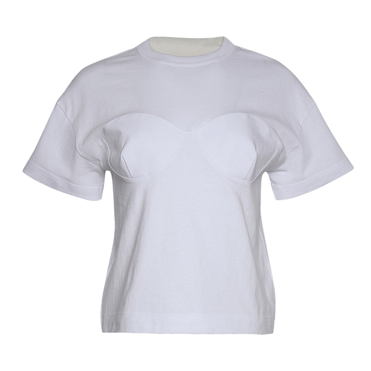 Sacai Jersey T-Shirt "Off White"