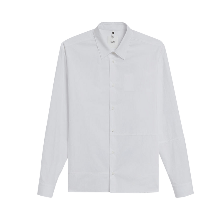 OAMC Cascade Long-Sleeve Shirt "White"