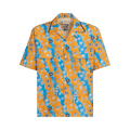 Marni Flap Chest Pockets Bowling Shirt "Alkekengi"