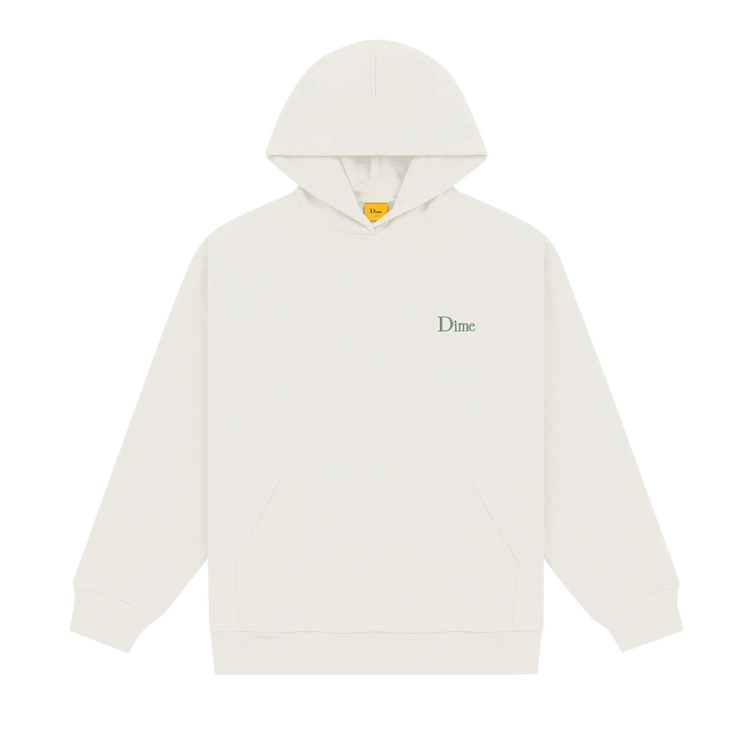 Dime Classic Small Logo Hoodie "Rice"