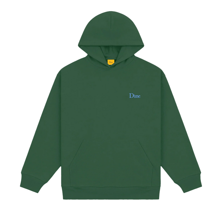 Dime Classic Small Logo Hoodie "Rainforest"