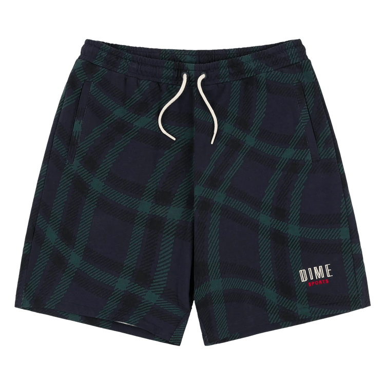 Dime Plaid Shorts "Navy"