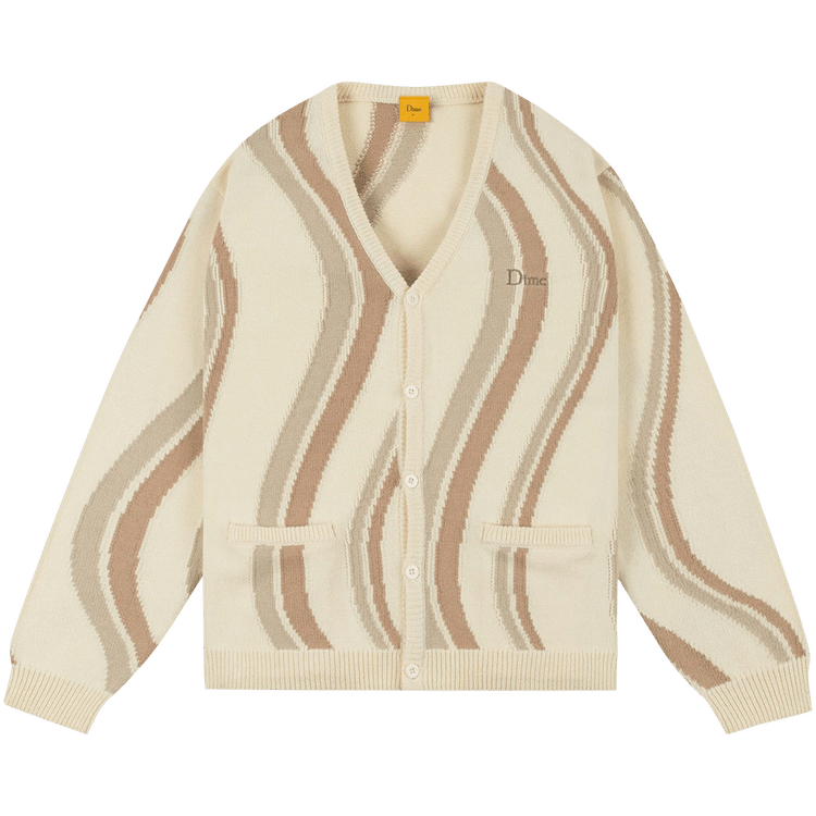 Dime Lightwave Knit Cardigan "Cream"