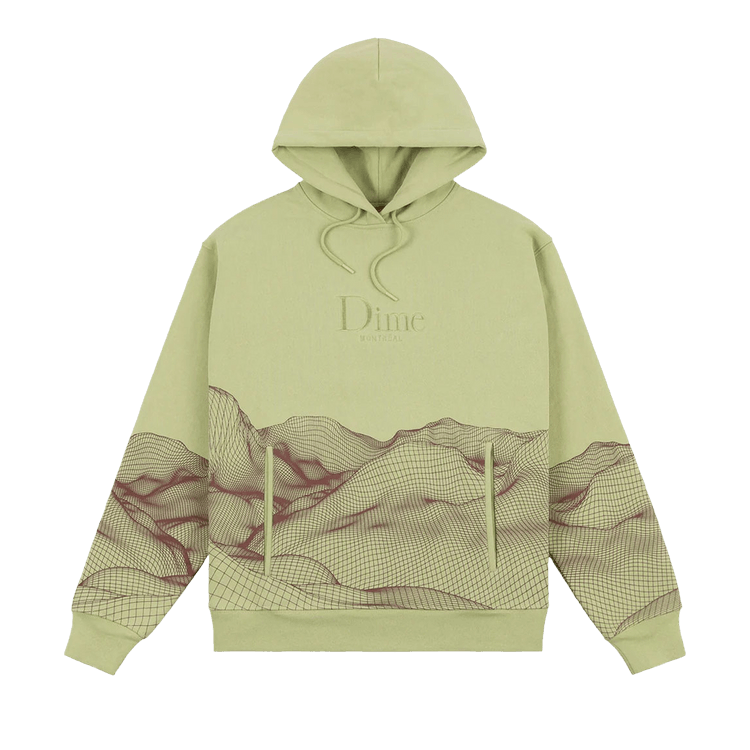 Dime Landscape Hoodie "Tea"