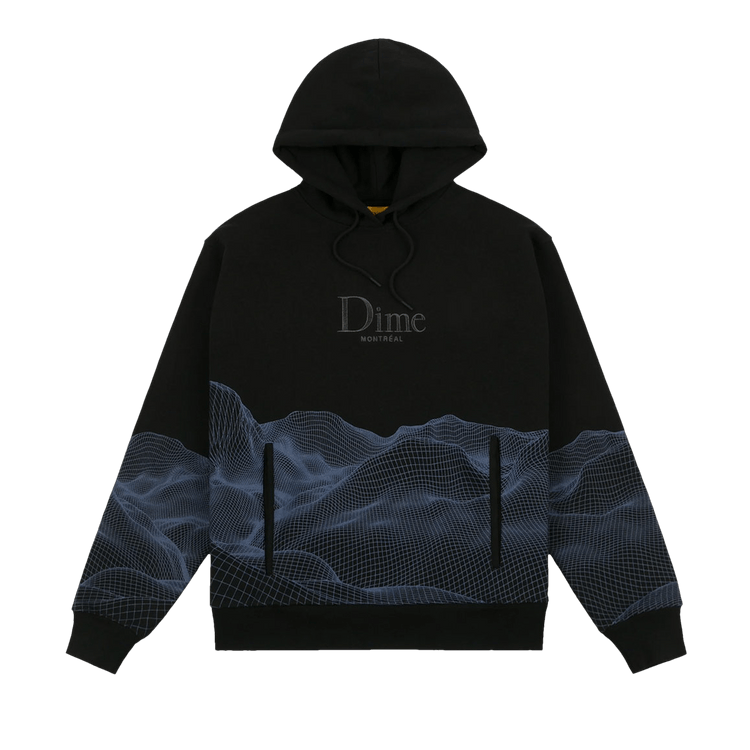Dime Landscape Hoodie "Black"