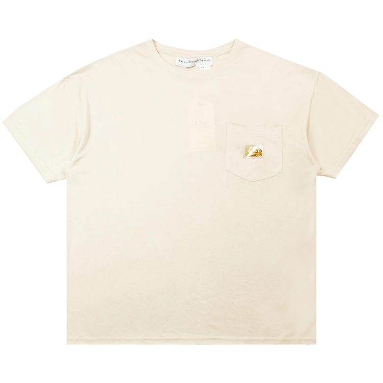 Advisory Board Crystals Lightweight Short-Sleeve Pocket Tee "Feldspar Ecru"