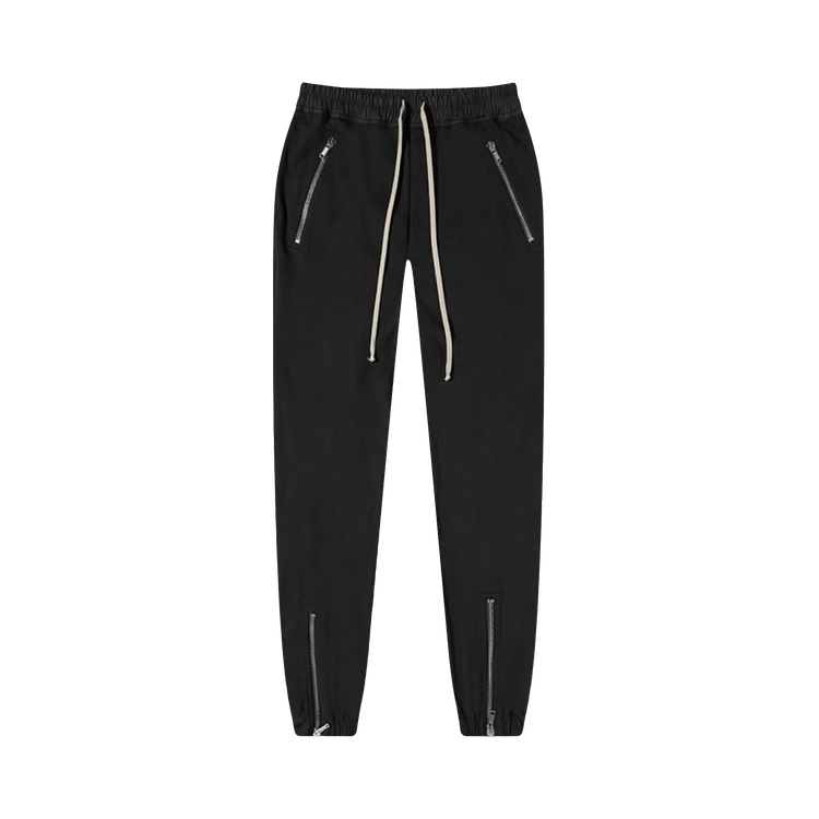 Rick Owens Tecutal Zipped Track Pant "Black"