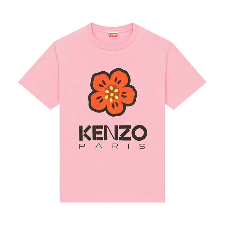 Kenzo Boke Flower Print T-Shirt "Rose"