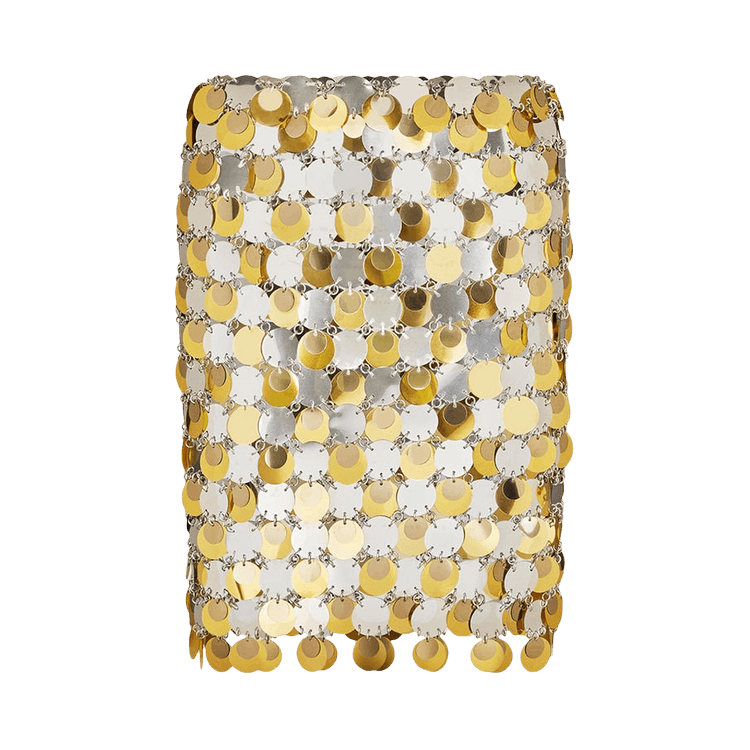 Rabanne Sparkle Skirt "Gold/Silver"