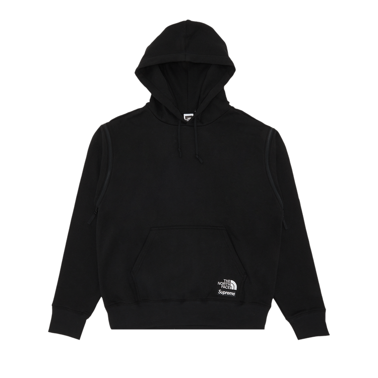 Supreme x The North Face Convertible Hooded Sweatshirt "Black"