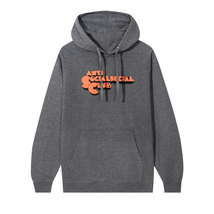 Anti Social Social Club Clamps Gunmetal Hoodie "Heather"