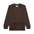 Maison Margiela Button Up Long-Sleeve Cardigan "Walnut"