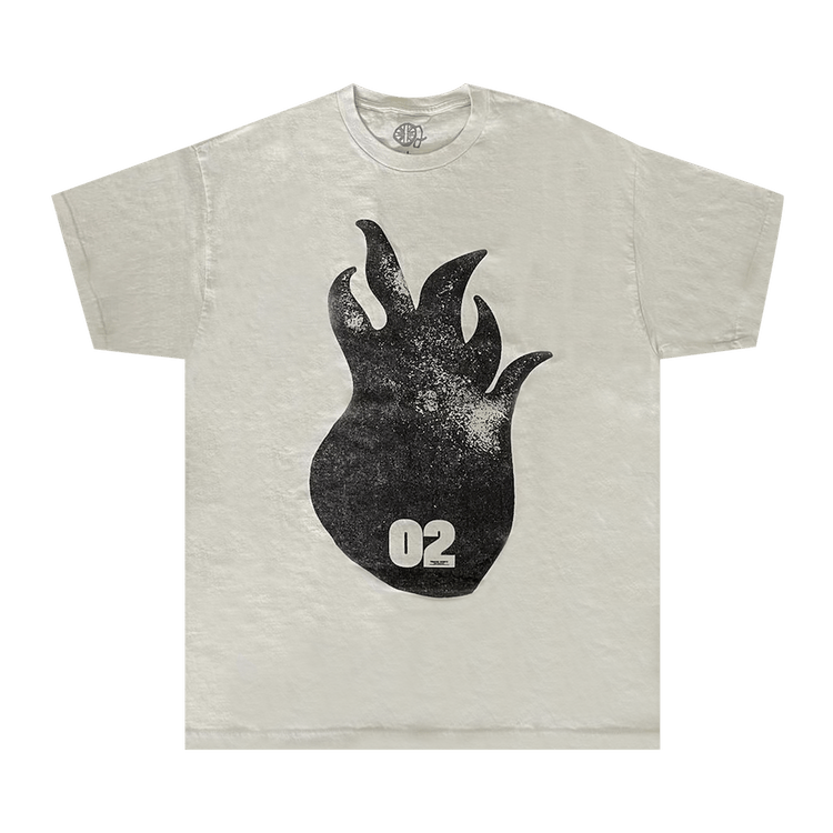 Cactus Jack by Travis Scott O2 Live Flame Head Tee "Off White"