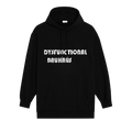 CELINE Oversized Dysfunctional Hoodie "Black/White"