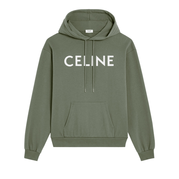 CELINE Loose Sweatshirt "Khaki/Off White"