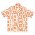 Rhude Grasse Button Up "Orange/Ivory"