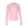 Coperni Crewneck Fitted Top "Light Pink"