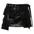 Coperni Explorer Mini Skirt "Black"