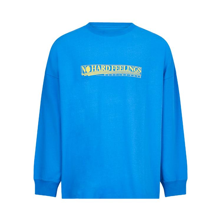 Martine Rose Oversized Long-Sleeve T-Shirt "Blue"
