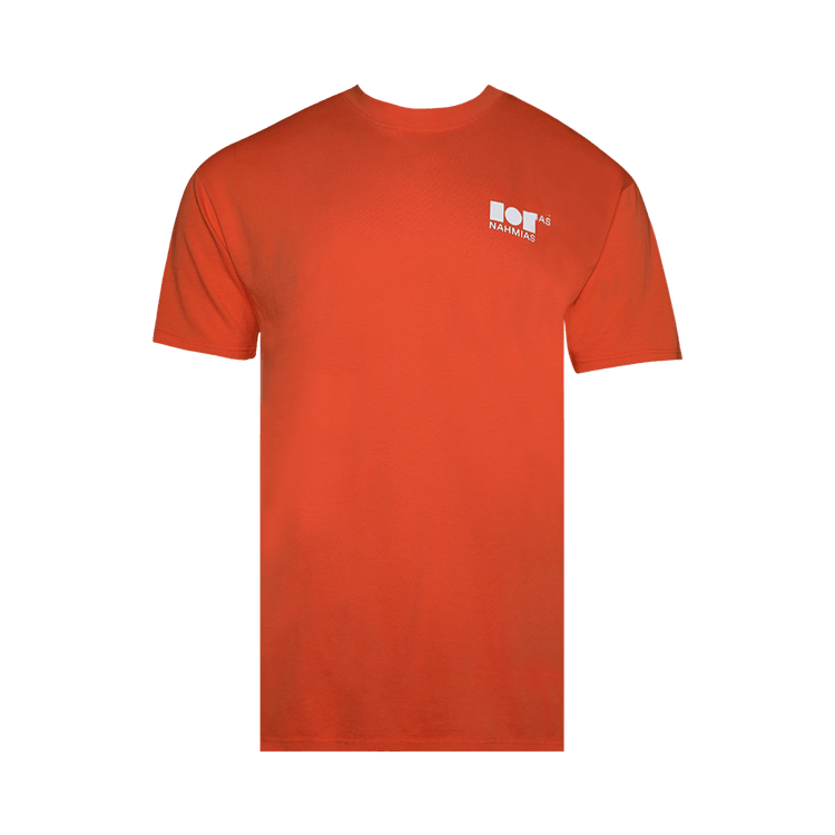 Nahmias Logo T-Shirt "Orange"
