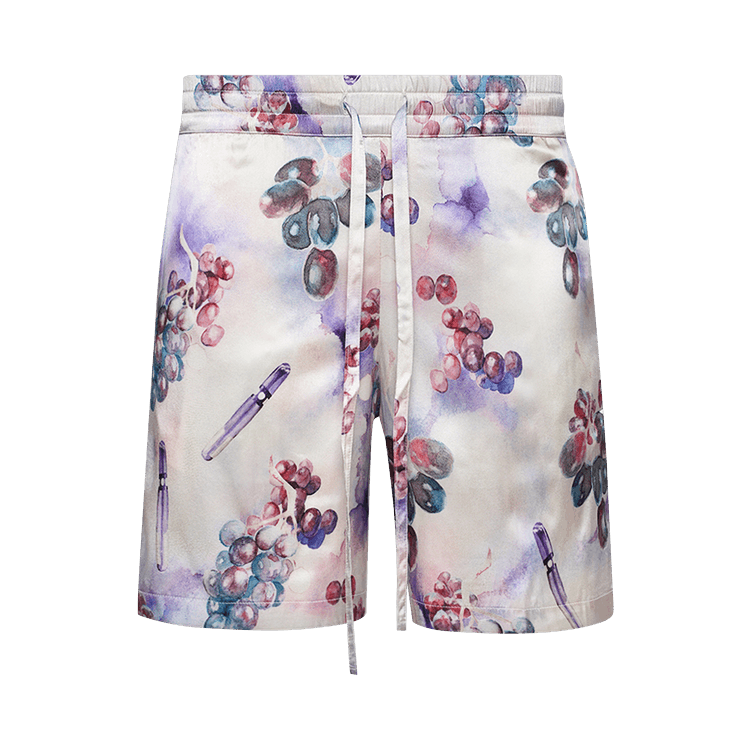 Nahmias Grape Swishers Silk Shorts "Grape Print"